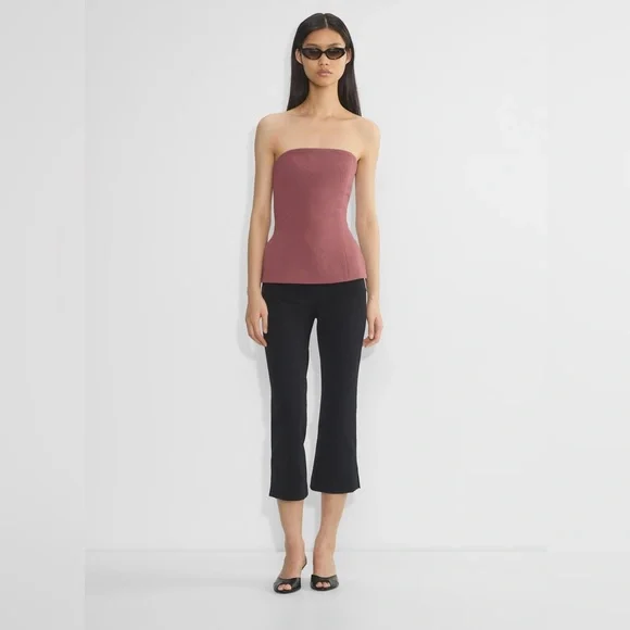 NWT Aritzia Wilfred Posh Tube Top Size 2 - Picture 2 of 10